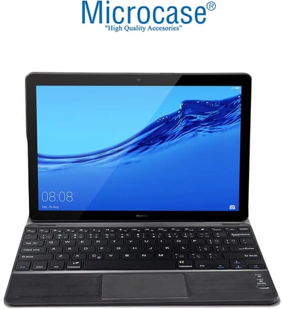 Huawei Mediapad T5 10.1 inch Bluetooth Touchpad Klavye + Standlı Kılıf - BKK5