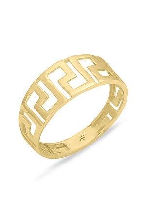 Altın Pana Model Kadın Yüzük