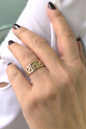 Altın Pana Model Kadın Yüzük