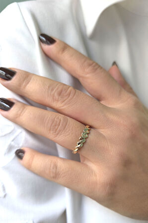 Altın Burgu Kombin Yüzük