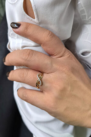 Altın Sonsuzluk Yüzük