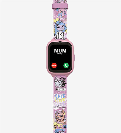 LinkTech S100 LT Watch 2 MP Çocuk Akıllı Saati (Pembe)