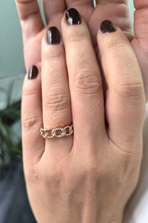 Altın Taşlı Gurmet Yüzük