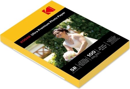 Kodak Ultra Premium Glossy,Parlak 13X18Cm 260Gr/M² Fotoğraf Kağıdı 100 Yaprak