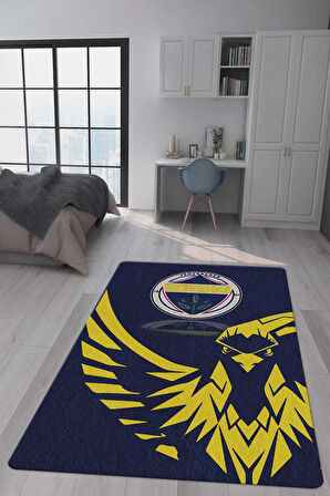 Kaymaz Taban Makinede Yıkanabilir Dijital Baskı Modern Desenli Genç Odası Ve Çocuk Odası Halısı Dot Taban Halı