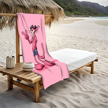 Dekoratif Modern Desenli Plaj Deniz Havlusu Peştamal 80x160 CM TRL04