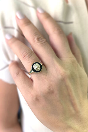 Altın Aslan Model Yuvarlak Yüzük