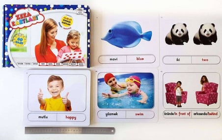 16-48 Ay Bebek Kavram Kartları - Konuşmayı Geliştiren Kartlar