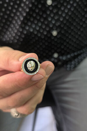 Spor Altın Aslan Yüzük