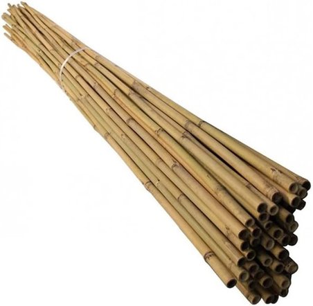 120 Cm Doğal Bambu Bitki Destek Çubuğu 10 Adet 5-10 mm