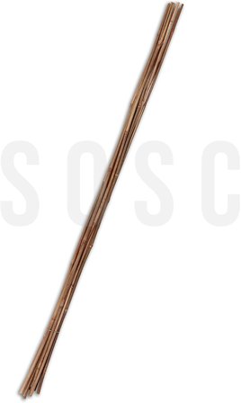 120 Cm Doğal Bambu Bitki Destek Çubuğu 10 Adet 5-10 mm