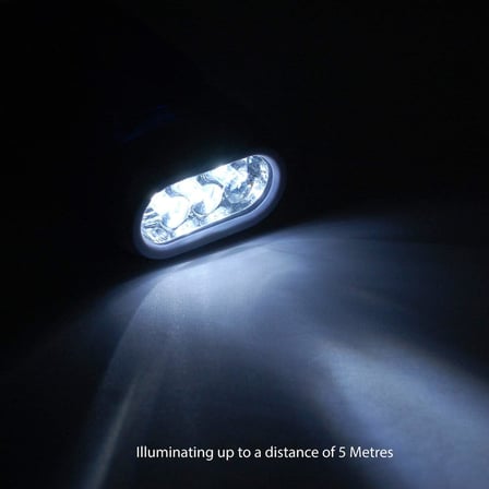 Batterielose LED-el feneri, Dynamo ve 3 LED kamp için