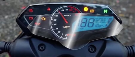Bajaj Pulsar N 250 2022-2023 Şeffaf Nano Ekran Koruyucu
