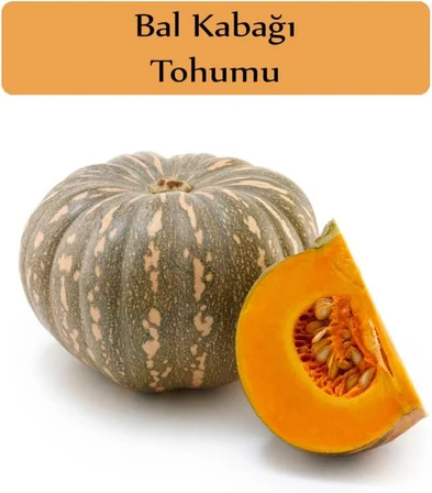 Bal Kabağı Tohumu 1 Paket (10Gr = 35 + Adet) Kabak Tohumu