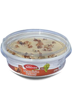 Beyaz Katı Üzüm Pekmezi Cevizli 250gr (16 Adet-1koli)