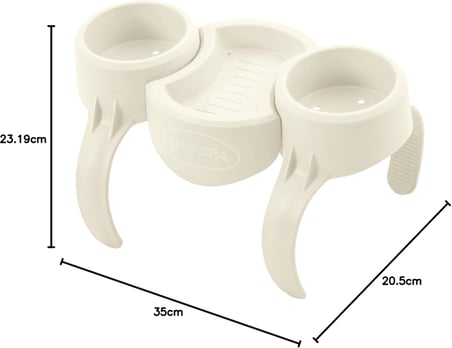 Lay-Z Spa içecek tutucu, set 35 x 2,32 x 20,5 cm, beyaz