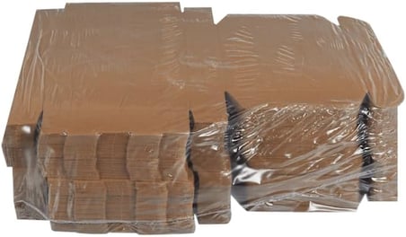 26x19x5-25 Adet Kilitli E Ticaret Karton Kargo Kutusu