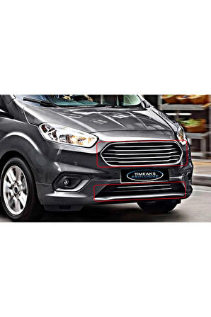 2018 Sonrası F. Courier 7 Parça Ön Panjur Krom