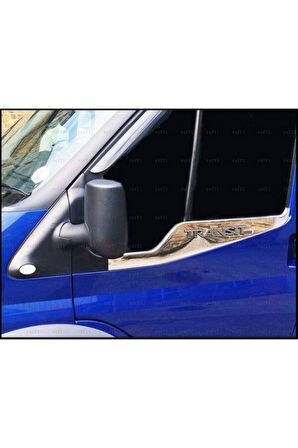 Transit 2003-2013 Arası Krom Cam Çıtası 2 Parça Paslanmaz Çelik