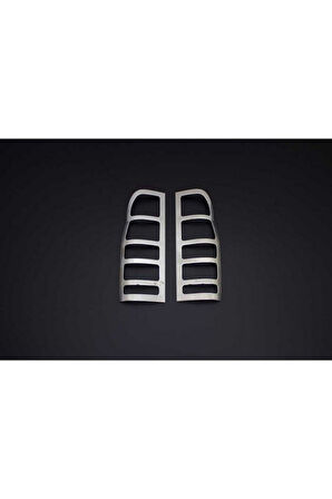 Ford Transit 2007-2013 Arası Krom Stop Çerçevesi 2 Parça Paslanmaz Çelik