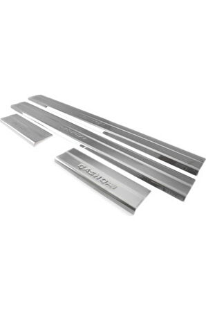 Nissan Qashqai 2007-2013 Arası Krom Kapı Eşiği 4 Parça Paslanmaz Çelik