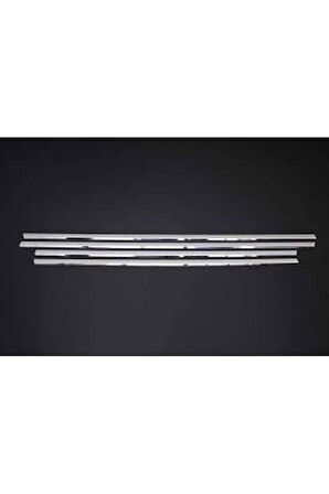 Honda Cıvıc 2002-2006 Arası Krom Cam Çıtası 4 Parça Paslanmaz Çelik