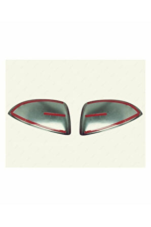 Opel Corsa D Krom Ayna Kapağı 2 Prç. 2006-2014 Arası P. Çelik