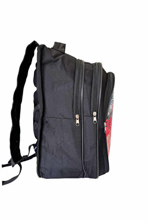 Spiderman Ilkokul Çantası, Erkek Çocuk Okul Sırt Çantası Siyah