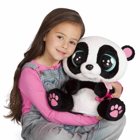 İnteraktif Peluş – Sesli, Hareketli ve Aksesuarlı Oyuncak Yoyo Panda