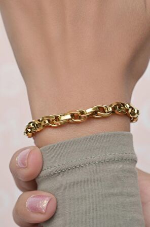 Gold Renk Çelik Zincir