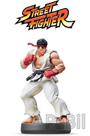 Street Fighter Aksiyon Figür Biblo Hediyelik 9 cm - 2 Li Set - Ryu Ve Ken