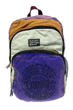 Kaliteli Renkli Vintage Disayn Sırt Gezi Okul Seyahat Çantası 30 cm x 42 cm