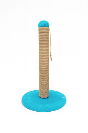 Reyo Pet Yuvarlak Kedi Tırmalama Platformu Mavi