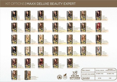 BEAUTY EXPERT HAIR COLOR (KERATİN)'Lİ 1 KUTU (2 X 50 ML) (Şarap Kızılı 4.65)