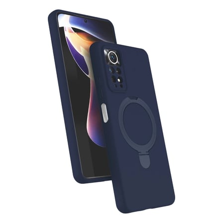 Xiaomi Uyumlu Redmi Note 12 Pro 4g Regal Magsafe Standlı Kapak - Lacivert
