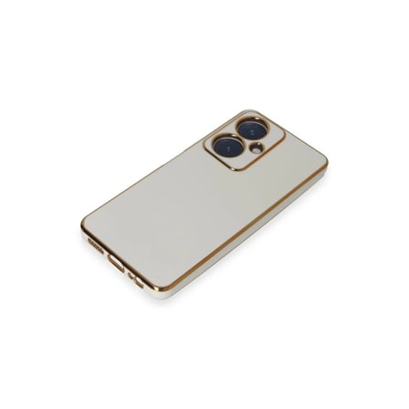 Vivo Y27 Kılıf Volet Silikon - Beyaz