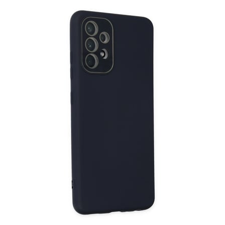 Samsung Uyumlu Galaxy A33 5g Kılıf Lansman Glass Kapak - Lacivert