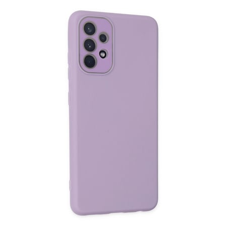 Samsung Uyumlu Galaxy A53 5g Kılıf Lansman Glass Kapak - Lila