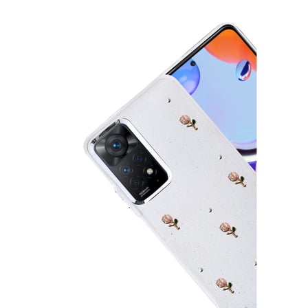 Xiaomi Uyumlu Redmi Note 11 Pro Fiyonk Desenli Kapak - Desen 6