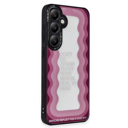 Samsung Uyumlu Galaxy S24 Kılıf Mirror Desenli Kapak - Mirror - 11