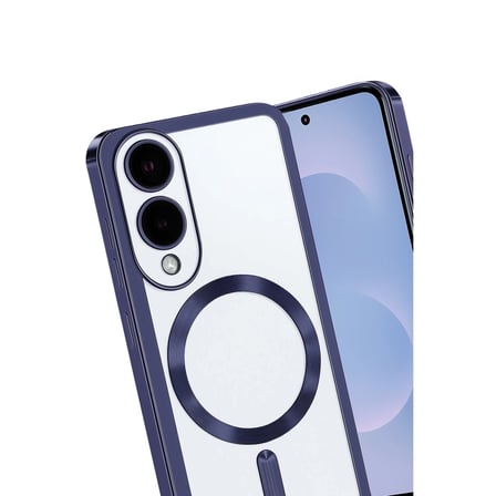 Samsung Uyumlu Galaxy S25 Edge Kross Magneticsafe Kapak - Lacivert