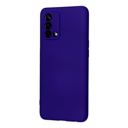 Oppo A74 4g Kılıf Nano İçi Kadife Silikon - Mor