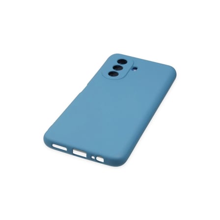 Huawei Nova Y70 Kılıf Nano İçi Kadife Silikon - Mavi