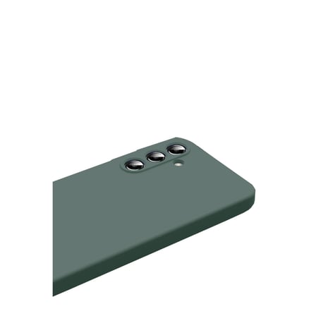 Samsung Galaxy S25 Fe First Silikon - Koyu Yeşil