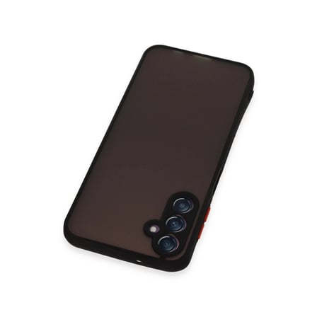 Samsung Uyumlu Galaxy A14 4g Kılıf Montreal Silikon Kapak - Siyah