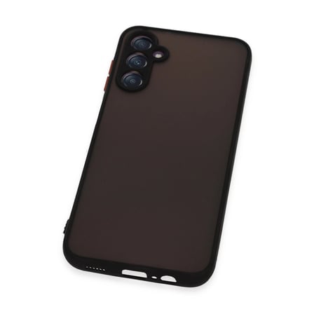 Samsung Uyumlu Galaxy A14 4g Kılıf Montreal Silikon Kapak - Siyah