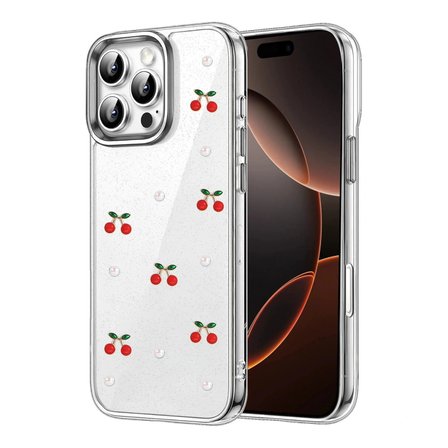 Apple Uyumlu İphone 16 Pro Max Fiyonk Desenli Kapak - Desen 9