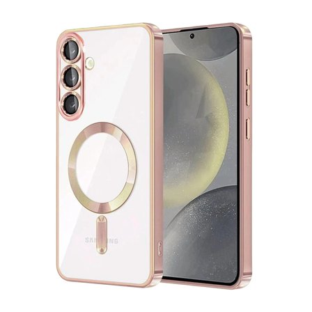 Samsung Uyumlu Galaxy S26 Kross Magneticsafe Kapak - Rose