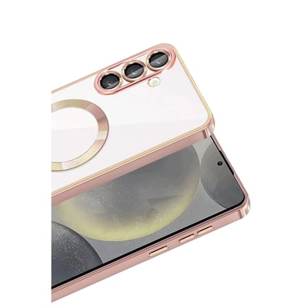 Samsung Uyumlu Galaxy S26 Kross Magneticsafe Kapak - Rose