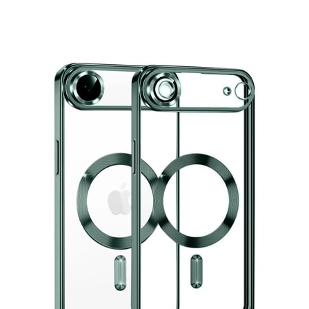 Apple Uyumlu İphone 17 Air Kross Magneticsafe Kapak - Koyu Yeşil